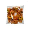 Decoratieve Bloemen Artificiales Zonnebloem Krans Vakantie Feest Decoratie Nep Plant Home Decor Herfst