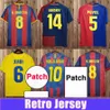 Fans Tops Tees 2005 2006 XAVI MeSsIs Retro Mens Soccer Jerseys 2010 2011 RONALDINHO PUYOL A. INIESTA SUAREZ HENRY PEDRO SERGIO Camisas de futebol manga curta T230720