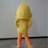 Профессиональный мультфильм желтый талисман с милыми птицами индивидуальные костюми