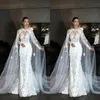 Exclusive Design Wedding Wrap 2019 Tulle Cloak Lace Ladies Bridal Cape Sleeveless Bridal Shawl Customized Wedding Jackets Shi256l