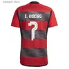 Fans toppar Tees 23 24 Flamengo Gabi Pedro Women Soccer Jerseys E.Ribeiro de Arrascaeta Thiago Maia Everton Home Away Football Shirts Uniforms T230720