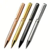 YAMALANG Pens Gift Pen Metal Golden rosegolden silver black checkered wood box Ballpoint Stylo Classical luxury good quality2678