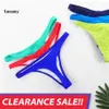 clearance lunamy sexy bikini thong swimwear women bottoms solid color bikini tback brazilian swimming panties230G