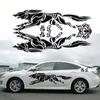 CAR Universal Wolf Car Stickers Scratch Body Animal Stickers Decal287a