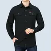 Chemises habillées pour hommes Chemise de luxe pour hommes Vêtements vintage Kit surdimensionné Polo Cardigan Jeans à col Tuxedo