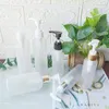 Butelki do przechowywania hurtowe 120 ml 150 ml 250 ml plastikowego szamponu szamponowe pompowanie paska do prysznicowego żel żel ręka dezynfekującego balsam kosmetyczny opakowanie kosmetyczne