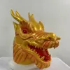 Chinese Lente Festival Draak Hoofd Masker 12 Zodiac Latex Dier Masker Kostuum Theater Maskerade Partij Prestaties Halloween Prop