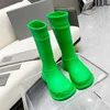 2023 Balenciga Achigo Internet Co Celebrity Boots مع باطن سميكة غير قابلة للانزلاق رغوة مطاطية في الهواء الطلق فارس في الهواء الطلق