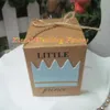 Baby Shower Bomboniere di Little Prince Kraft Bomboniere per baby Birthday Party Confezione regalo e baby Decoration Gift 100pcs / lot sh228H