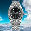 Montre de designer de luxe mouvement de montre pour homme 36/41MM entièrement en acier inoxydable étanche montre automatique rose 28/31MM datejust cadeau de vacances montres pour femmes