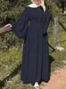 Ropa étnica Vestido musulmán Khimar Hijab Abaya Manga acampanada Ropa islámica Abayas Mujeres Dubai Kaftan Turco Modesty Robe Jilbab 230721