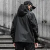 Herrenjacken 2023 Frühling Streetwear Techwear Reißverschluss Kapuzenjacke für Männer Jugendliche Vitalität Tägliche Varsity Motorrad