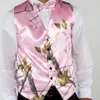 2020 New Camo Pink Groom Vests For Rustic Wedding Slim Fit Groomsmen Outfit Custom Made Plus Size Cheap Party Prom Hunter Farm Hol279t