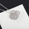 Mode Dame Bloem Hanger Ketting Designer Vrouwen Kettingen Legering voor Meisje Gift Bruiloft Jewelry239Y