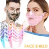 Designer Face Mask Drable Mask Face Combine Plastic Reusable Clear Face Mask Shield Transparenta Masks OI9882529