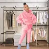 New Plus Size Two Piece woman Sets Tracksuits Set Top and Pants Women Clothes Casual 2pcs Outfit Sports Suit jogging suits Brand Sweatsuits