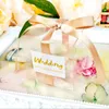 Present Wrap 100 Pieces/Lot Clear Square PVC Birthday Present Box Wedding Favor Holder Transparent Chocolate Candy Boxes 5x5x5cm 230720