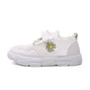 Sneakers Girls Shoes Tennis Sporty Running Shoe White Small Daisy Flowers Children S Sport Little Kids Sneakers Gym Shose 230720