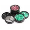 Flash Tobacco Grinder 4 Layers Spice Mill 63mm Alloy Metal Dry Herb Crusher Smoking Cigarette Accessories Herbal Grinder