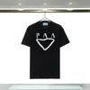 Mens Designer T-shirts T-shirt blanc Vêtements d'été Casual Fashion Loose Letter Short T-shirt shirts