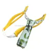 Powerful Slingshot Sling Shot Aluminium Alloy Bow Catapult Outdoor competition Game Camouflage Slingshot Hunting fishing Tool Accessories