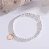 Originalmarke TFF Bracelet Boutique Schmuck Valentinstag Geschenkkarten Handstück mit Logo K4D1