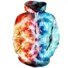 Heren Hoodies Kleur Vlam Casual Mode Essentie Hoodie 3d Mannen En Vrouwen Feest Wandelen Sweatshirt Dragen Losse Herfst Winter Straat Outdoor