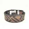 Fashion 2023 New Belt Men Width 4.0cm Printed belt Designer Belts women Large metal buckle Letter Waistband Cintura Ceintures F printing Belt For Women Belt