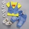 Clothing Sets Summer Toddler Boy Kids Children Clothing Set Baby Clothes Tshirt+Pants Suit Tracksuits For Boys 1 2 3 4 Years Z230725