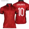 Fans Tops Tees 23 24 Albania National Team UZUNI Mens Soccer Jerseys HYSAJ LENJANI ABRASHI RAMADANI Home Red Away White 3rd Black Football Shirts T230720