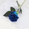 51 cm Artificial Rose Flower Flanell Fake Flower Rose Wedding Home Decoration Artificial Flowers Decoration Valentine's Day Gift 2266