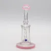 カラフルな8INCH14MM GLASS BONG人気の高品質の水道パイプPerc Glass Bong卸売