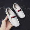 Sneakers Genuine Leather Children s Kids Dress Shoes 2023 For Boys Baby Girls Mocassins Fashion Casual Flat Slip On Mini Loafers 230720