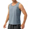 Hommes débardeurs hommes mode Gym Fitness musculation Hip Hop vêtements d'entraînement lâche ouvert côté sans manches chemises gilet