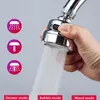 Kitchen Faucets Universal 3 Mode Faucet Adapter Aerator Shower Head Pressure Home Water Saving Splash Filter Nozzle Conne