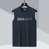 Heren Tanktops Sneldrogend GYM Sport Streetwear Mode Oversized 7XL 8XL Vest T-shirt Zwart Wit Voor Zomer Tank Top Tees T-shirt 230721