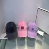 Women's Fashion Summer Candy Color Designer Ball cap Outdoor Vacation Travel Water Wash Craft 3 Colors casquette