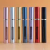 5 ML Tragbare Aluminium Runde Reise Mini Container Nachfüllbare Parfüm Spray Flasche Leere Kosmetische Lagerung Bottle202S