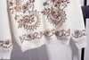 Dwuczęściowe spodnie dla kobiet jesienne koraliki haft haftowy SWEATER SWETER Zestaw Kobieta Plus w rozmiarze zima 230720
