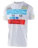 T-shirt à manches courtes et col rond F1 Racing, chemise d'été identique, personnalisée