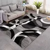 Tapetes Tapete Geométrico Nórdico para Sala de Estar Decoração de Luxo Moderna Sofá Mesa Tapetes para Área Grande Tapete de Banheiro Tapete Alfombra Quadrado R230720