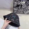 Womens fashion resort designer Bucket hat autumn summer travel appointment letter print Wide Brim Hats