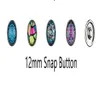 Métaux NSB2250 Snap Boutons Bijoux 18mm Mode DIY Charmes Cristal Snaps Antique Metal210M