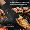 BBQ Tools Accessories 1 Piece Long Silicone Kitchen Gloves BBQ Grill Gloves Heat Resistant Cooking For Grilling Microwave Oven Mitts 230721