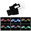 Sports Gloves 1pc LED Light Night Glowing Glitter For Entertainment Rave Party Glow Games Fun 230721