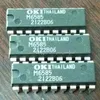 M6585 MSM6585 SPRAAKSYNTHESIZER Chips PDIP18 dual in-line 18 pins dip plastic verpakking OKI Geïntegreerde schakelingen IC's Compo193I