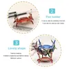 Hooks Creative Crab Pen Holder Easy to Hold Weightlifting Penholder Bracket Bright Color Desktop Decoration Present Stationery