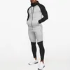 Men's Tracksuits 2023 Sets Zipper Hoodie And Trousers Casual Two Piece Set Male Tracksuit Jogger Man Joging Suit Outfit