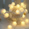 Strings zasilany energią słoneczną sosnową sosnową lampy sznurkowe wodoodporne girland lampa ogród świąteczny przyjęcie weselne dekoracja navida