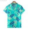 Camicie casual da uomo Camicia estiva con foto personalizzata - Camicia hawaiana a maniche corte con foto personalizzata - I migliori regali per gli uomini - Camicie da spiaggia L230721